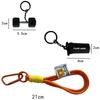 Dopamine Simulation Dumbbells Keyring Detachable Fitness Series Pendant  Bodybuilder