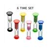 Creative Hourglass Timer Set For Children Home Decor With Handcrafted Plastic Design