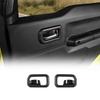 FDAIUN Car Door Interior Pull Handle Protective Frame for Suzuki Jimny JB64 Carbon Fiber Made of Stylish Interior Panel with Tape Panel, 2-Door