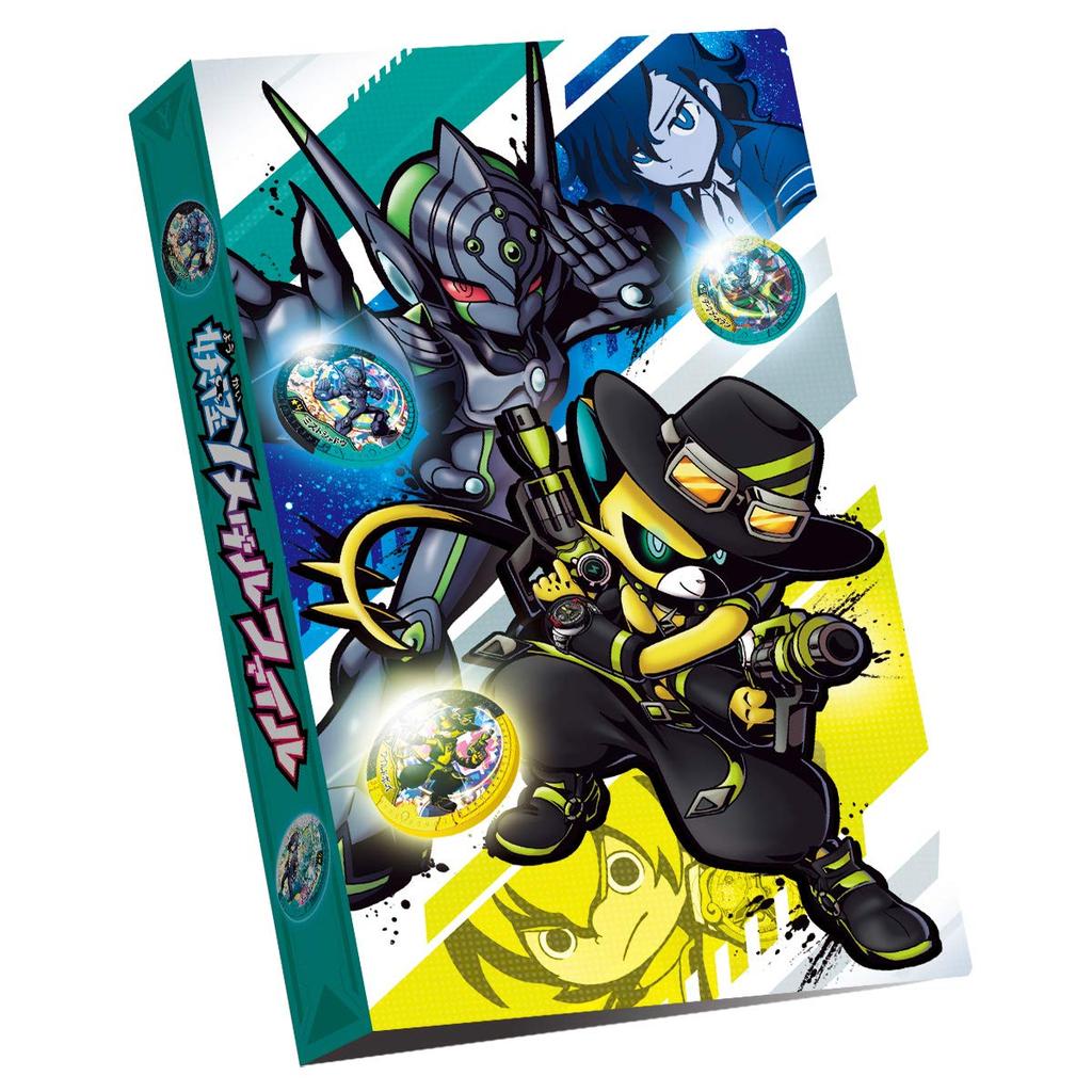 Bandai Yo-kai Watch Yo-kai Y Medal File Wild Boy & Mist Shadow