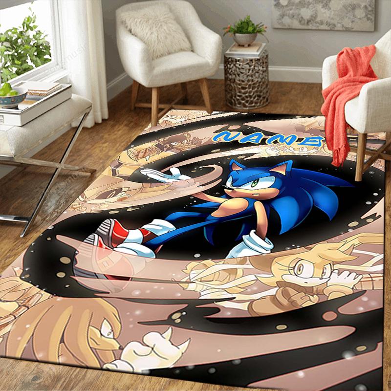 Custom 1Pc Sonic Adventure Heroic Journey Rug Office Carpet Indoor Outdoor Entrance Doormat Nonslip Soft And Comfortable Living Room D2915340