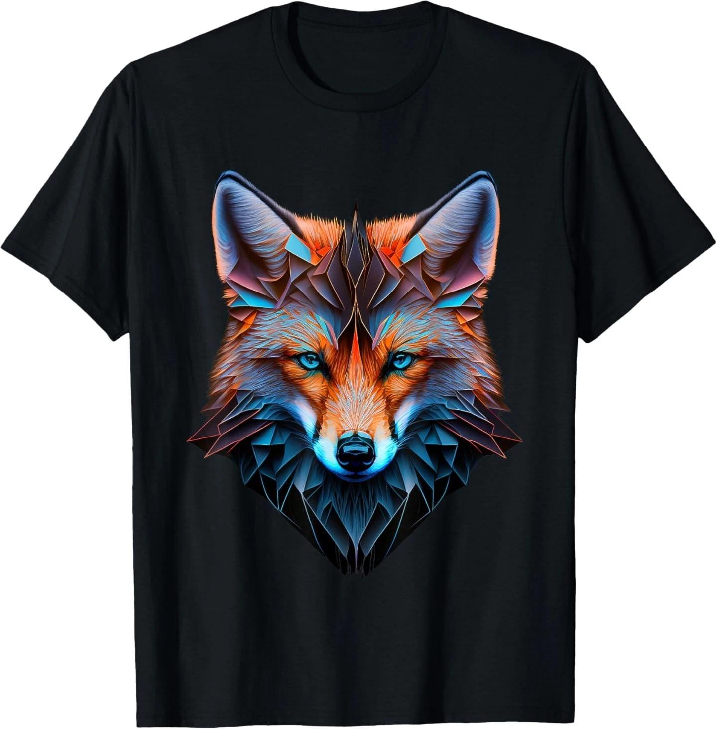 

Fox Blue Eyes Animal Fox T-Shirt S