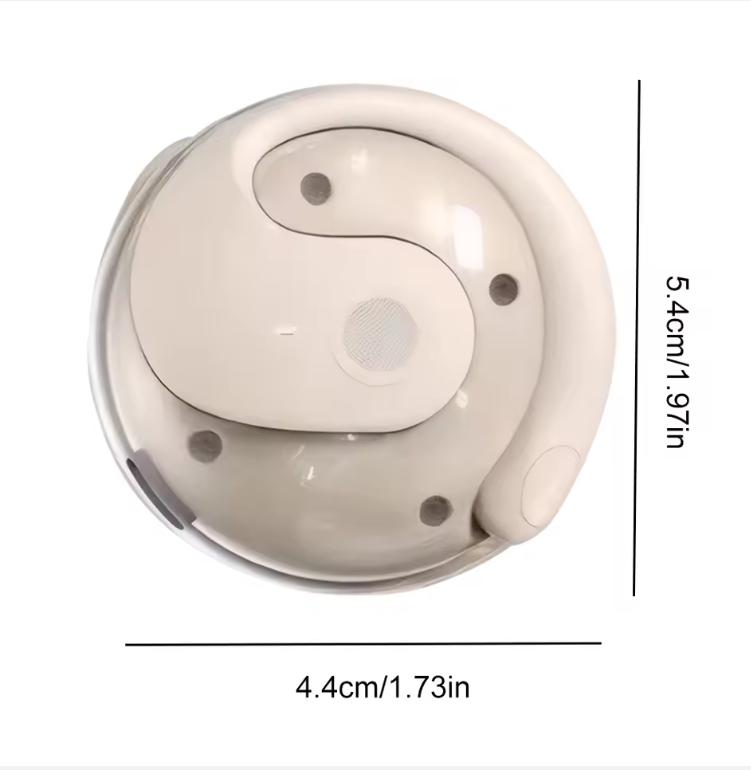 Wireless Bluetooth AI Real-time Language Translation Earphones 144 Languages Ear Hanging Headphone Translator for Travel Busine