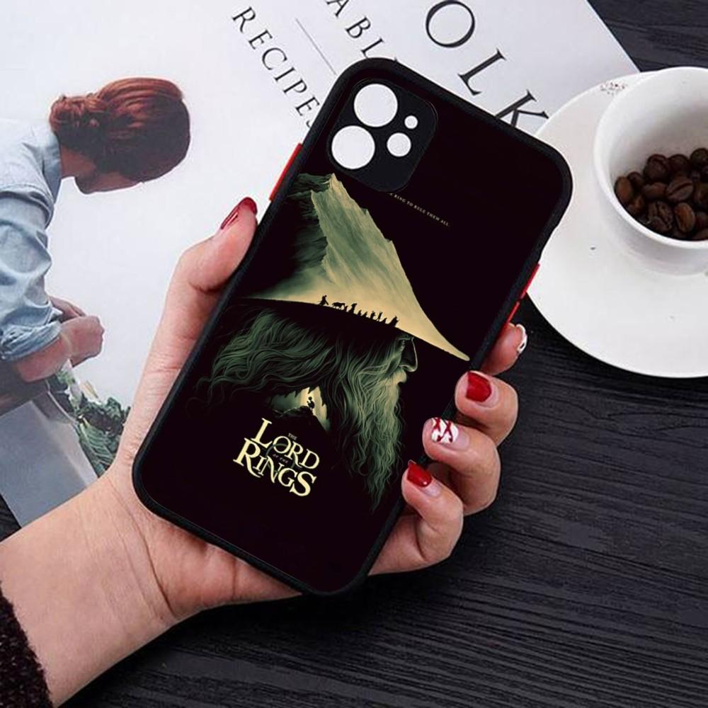 L-Lord-Of The-Rings Phone Case For IPhone 18 14 11 12 13 Mini Pro Max 8 7 Plus X XR XS MAX Translucent Matte Cover