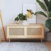 Cabinet Doors 2 Pcs Grid Design 59.5 X 39.5 Cm Solid Pine Wood
