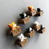 Niedliche Katzen Kühlschrankmagnete  Heimdekorationsmagnete  3D-Magnete  Geschenke
