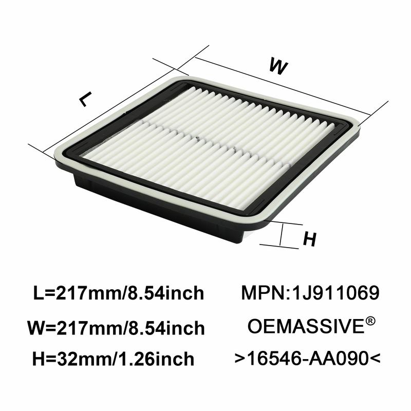 Motorluftfilter für Subaru Legacy Outback Forester 2010 2011 2012 2013 2014 2015 2016 2017 2018    16546-AA090
