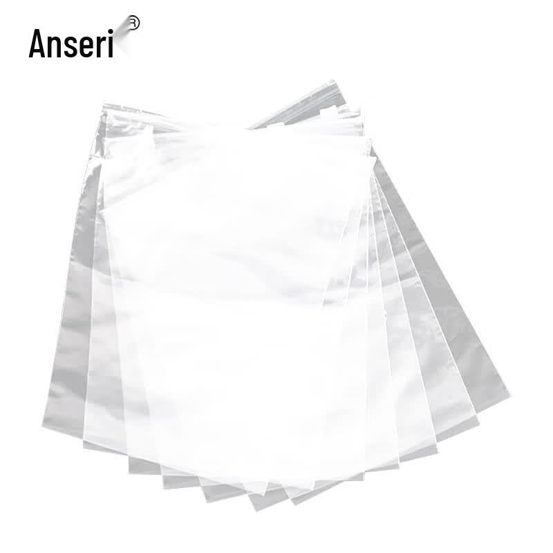 PE Transparent Zipper Storage Bags