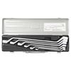 Long Open End Wrench Set (45), 2700M, Silver, 6-Piece Set, Widths: 8-27mm