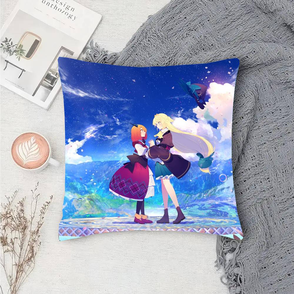 I've Been Killing Slimes For 300 Years And Maxed Out My Level Anime Pillow Case Sofa Cushion Cover Room Home Decoration