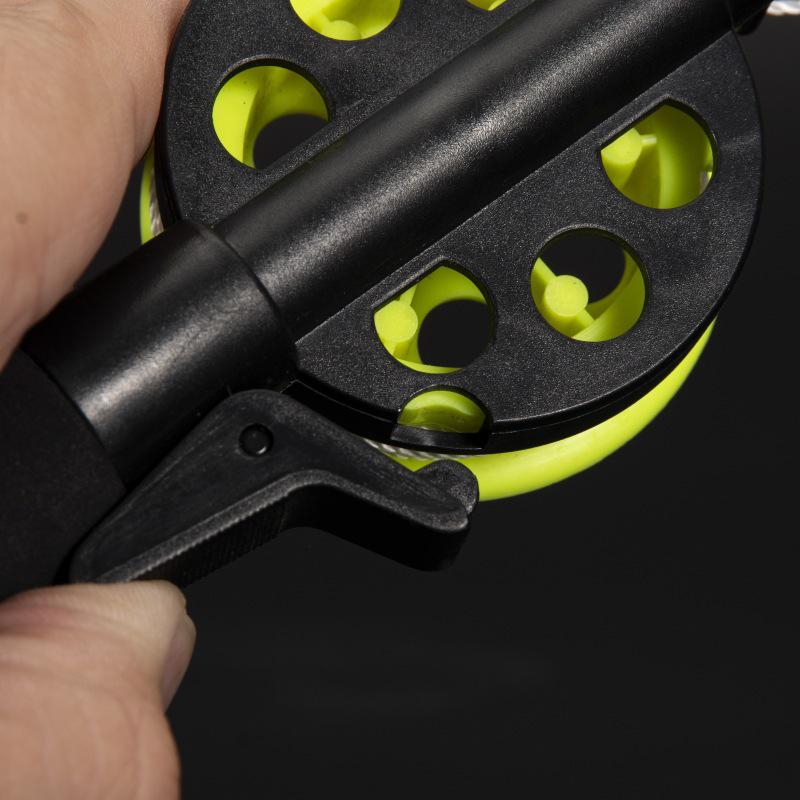 Portable Mini Plastic Crab & Lobster Fishing Rod with Nylon Line & Bait Clip