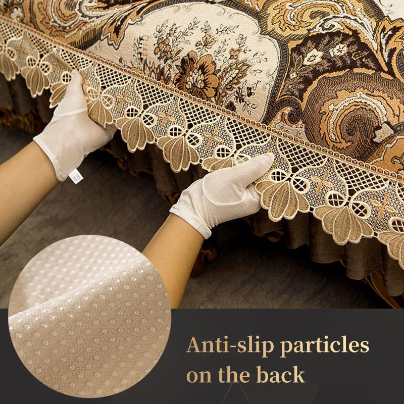 Non-Slip Sofa Covers for Living Room European Luxury Four Seasons Universal Sofa Cushion Sofa Towel Jacquard Decor Couch Cover
