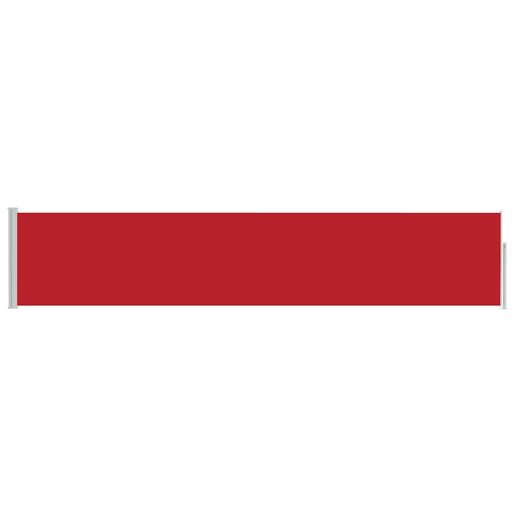Retractable Side Awning 100*500 Cm Red