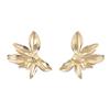 Elegant Temperament Light Luxury Fashion Exquisite Alloy Flower Earrings Simple Versatile Personality Women's Earrings
