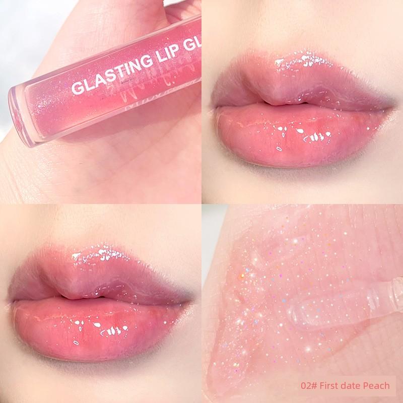 Li Jiaqi Recommend Lip Care Oil Transparent Water Light Lip Gloss Nourishing Moisturizing Lip Lacquer Mirror Dudu Glass Lip Gloss Student