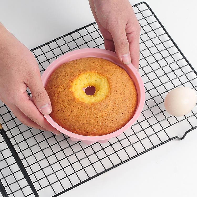 6 Inch Bakeware Cake Mold Household Steamable Silicone Bakeware Non-stick Round Kitchen Baking Tools