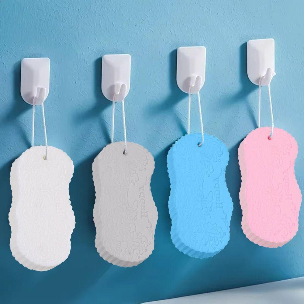 Soft Exfoliating Scrub Sponge 3D Bath Sponge Portable Shower Brush  Body Care