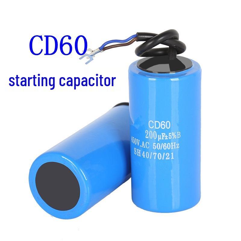 CD60 Motor Starting Capacitor: 75-500UF, 450V/250V