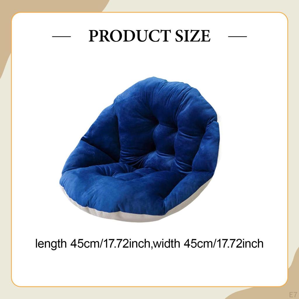 Chair Cushion with Backrest, Comfortable And Thick, Hanging Basket Cushion, Pillow for Home, Indoor