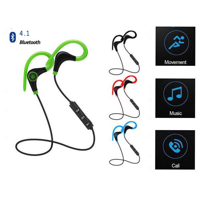 Universal Bluetooth 41 Wireless Stereo Earphone Earbuds Sport Headphone Headset