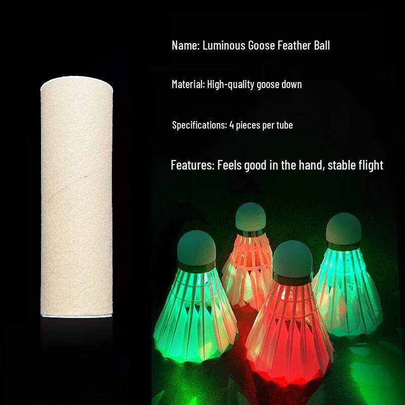 WEZHO LED Night Badminton Shuttlecocks