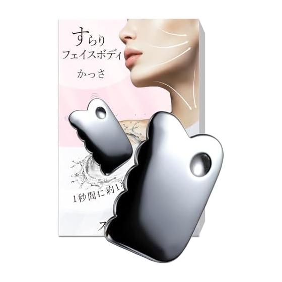 Slender Face Body Kassa [Supervised by Famous Osteopathic Clinic/Official] Skull Peeling Scalp Massage Square Shape Kassa Plate Kassa Plate Scalp