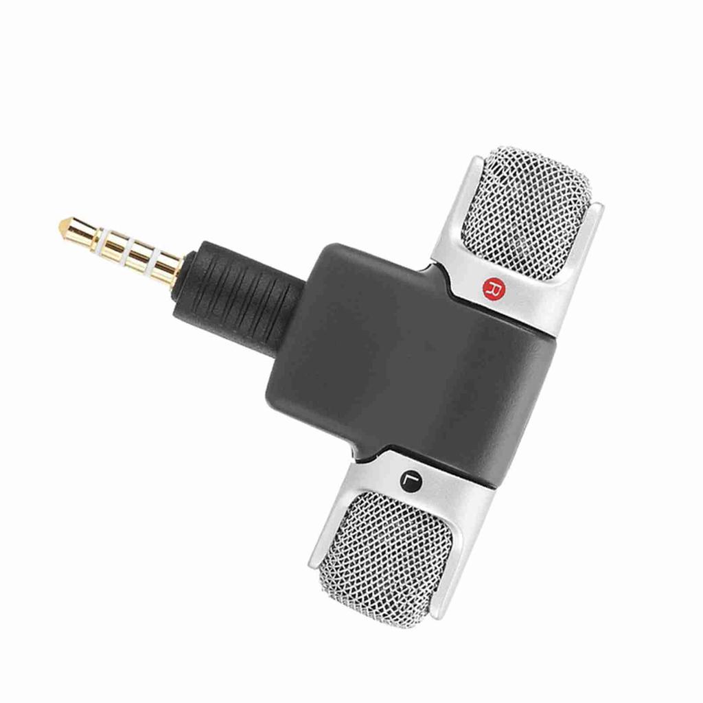 3.5mm Mini Mic Digital Stereo Microphone Professional Handheld External Wireless Microphone