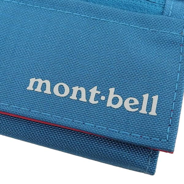 Wallet for Men and Mini Trail 1133248 [Montbell] Women, Tri-Fold, Wallet, Compact, Nylon, Wallet, (Blue (CNBL)/Blue)