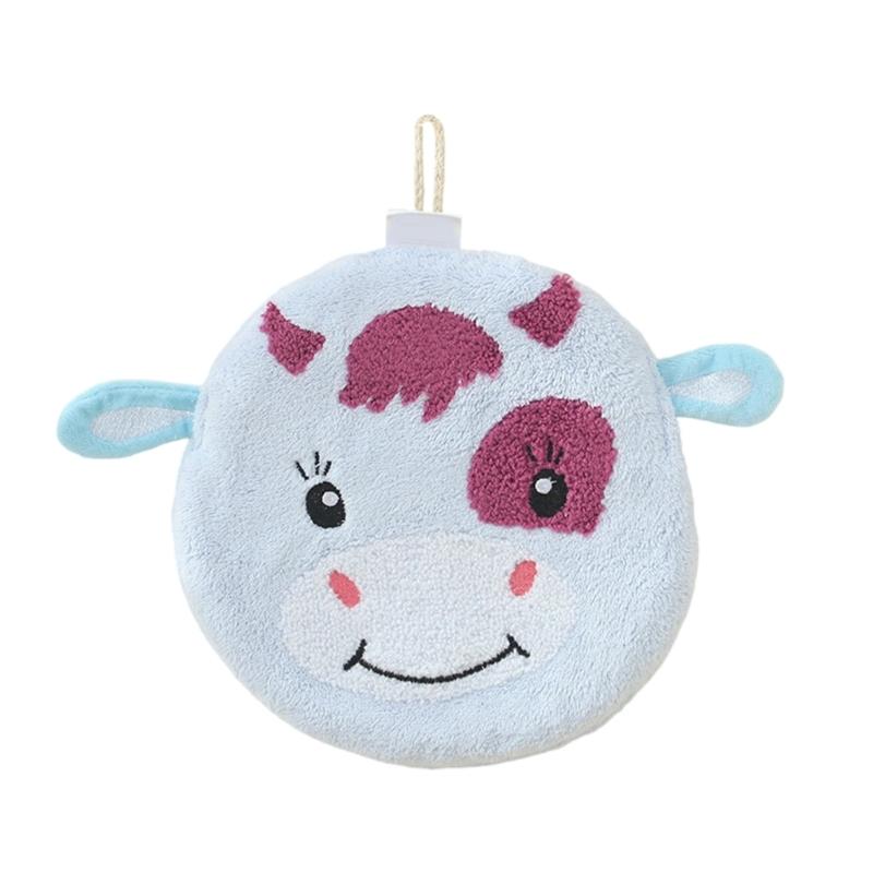 Animal Lover Essential Soft Corals fleeces Hanging Hand Towel Fast Absorbing and Easy to Cleans for Bathroom Kitchen