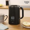 EBoil Bouilloire Électrique 1,7L Contrôleur de Température Numérique 45° à 100°C Briebe KT1175BLK 1500W Noir 04186