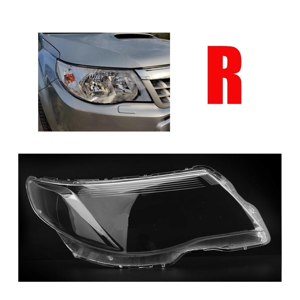 Headlight Lens Cover For Subaru Forester 2009 2010 2011 2012 Lamp Cover Front Headlamp Shell Transparent Lampshade