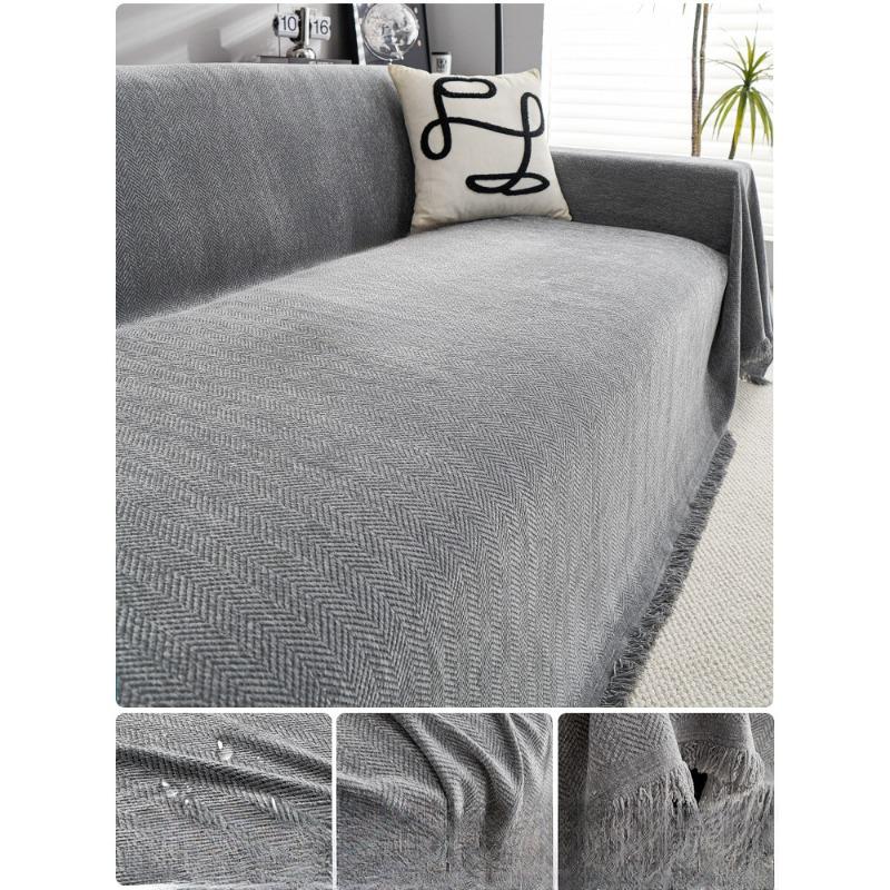 Chenille Sofa Towel Cover Cloth Sofa Cushion Four Seasons Universal High Sense Full Covered Universal Cover Cover Blanket