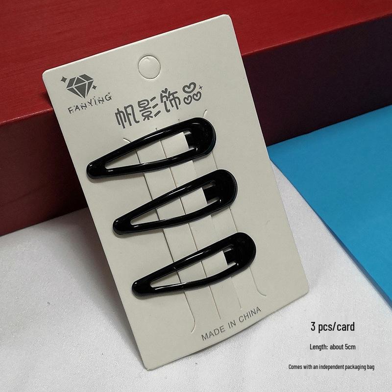 Korean 10-Piece Matte Spray Painted BB Hair Clips Set