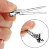 20-50pc Ladies Salon Fixed Hairclip Metal Silver Seamless Hair Pin 4.5cm Stylish Hair Root Fluffy Clips DIY Hairdressing Tools