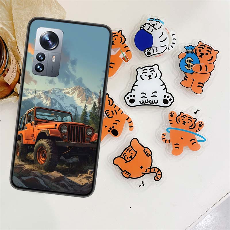 Offroad-Fahrzeug Tourismus Landschaft Handyhülle Für Xiaomi Poco X7 X6 M8 M7 M6 M4 M3 X4 Pro F7 Ultra M5S Mi 14 14T 15 15T 12T 10T Pr