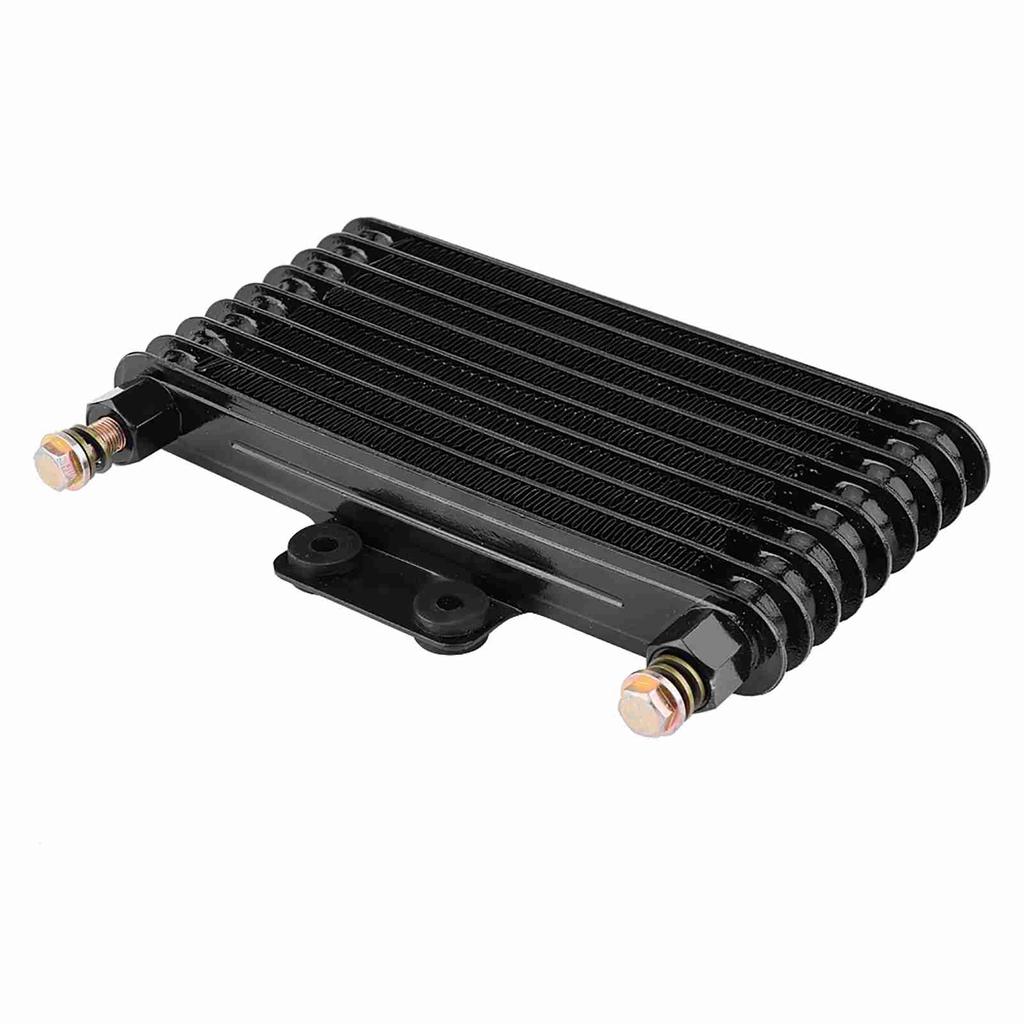 125ml Chłodnica Oleju Układ Chłodzenia Oleju Silnikowego Radiator Zestaw do Silnika GY6 100CC‑150CC Czarny