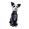 Halloween Dog Cat Ornament Haunted House Decoration Ghost Animal Sculpture Resin Craft Skull Sculpture Home Desktop Decor