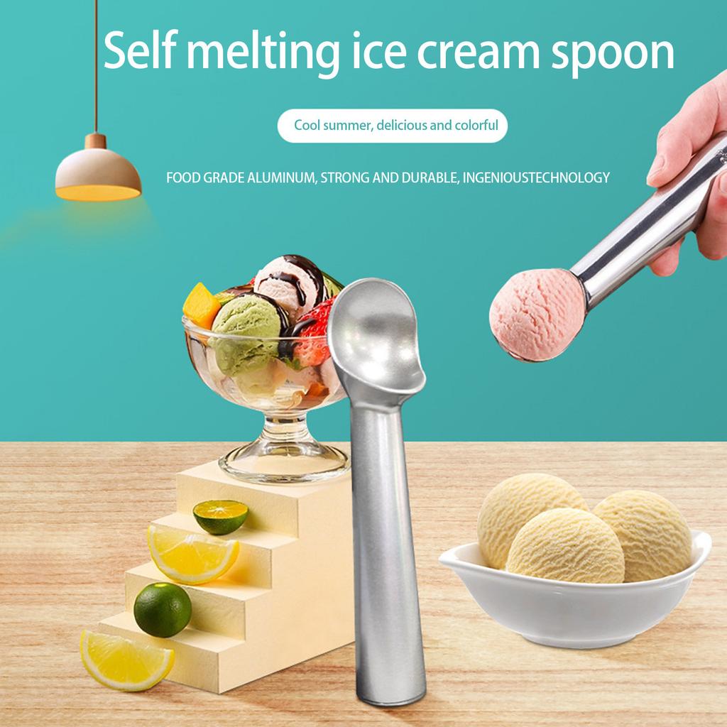 Self Melting Ice Cream Scoop Scoop, Aluminum Alloy Ice Cream Scoop