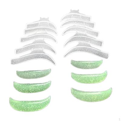 Silikon-Wimperndauerwellen-Pads, gebogene Form, weich, professionell, praktisch, Wimpernlifting-Lockenwickler