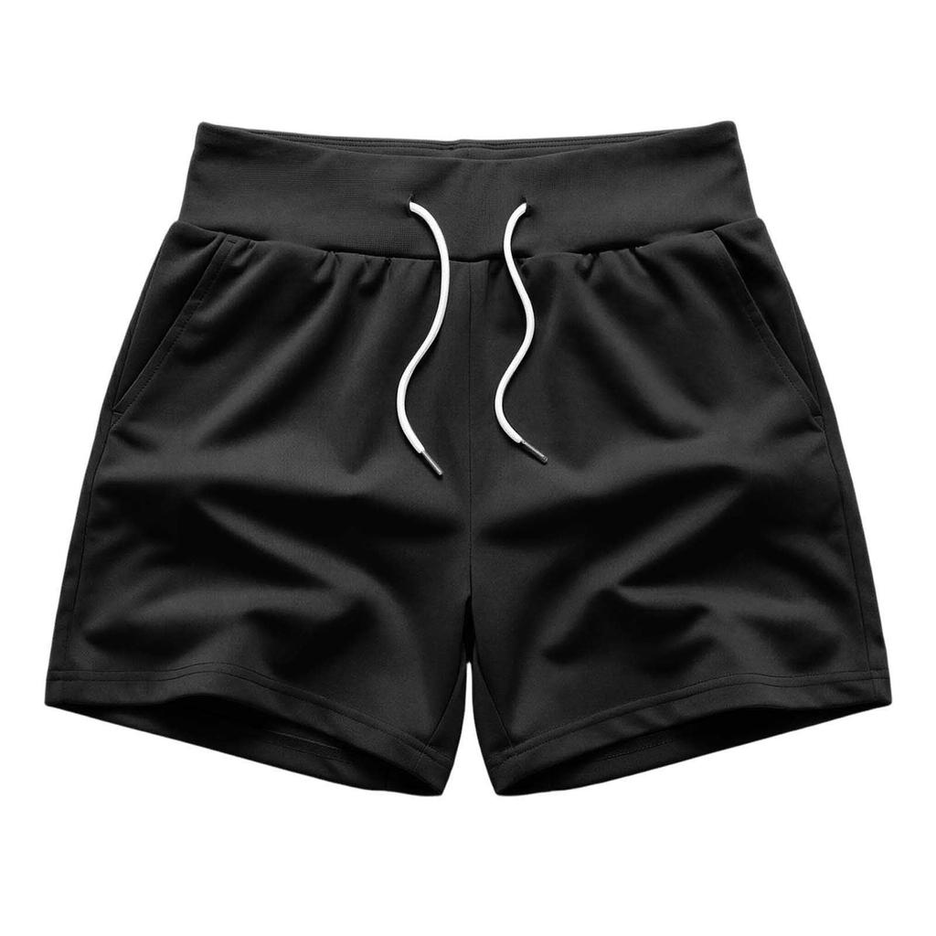 Women Casual High Waist Drawstring Shorts Soft Fabric Relaxed Fit Straight Leg Pockets Lightweight Everyday Wear