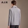 Antunio Men's Fine Wool Blend Stand Collar Jacket