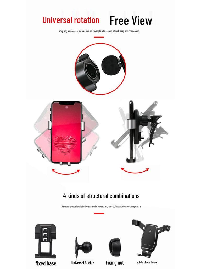 Roewe RX3 Wireless Charging Car Phone Holder (18-21 Models)