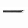 Single Flute Straight Shank 90-Degree Chamfer Drill Bit