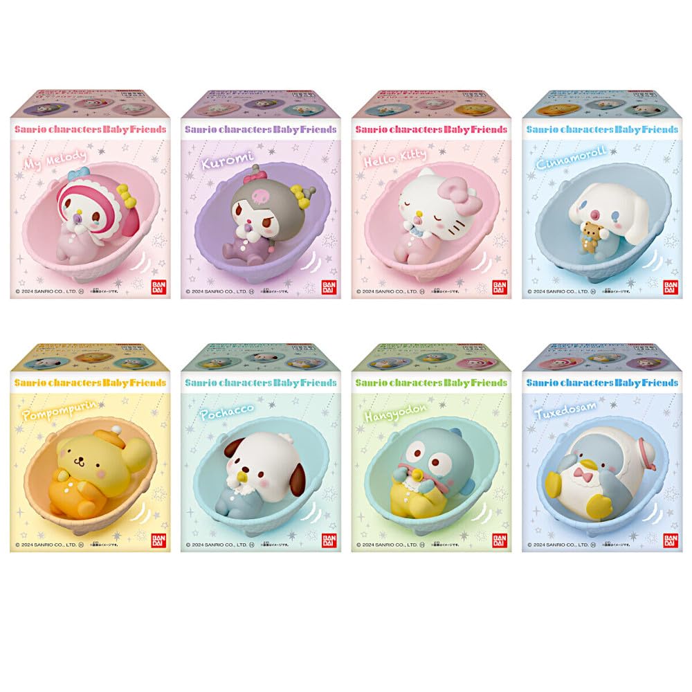 Characters Baby Friends CHARACTERS BABY of 8 Types Candy Toy Sanrio (SANRIO FRIENDS) [Set (full Complete)]