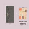 Retro Hot Stamping 5-Piece Envelope & Seal Set for Western-Style Greeting Cards and Qixi Festival Invitations