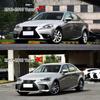 Carbon Fiber Headlight Cover Eyelid For Lexus IS300 200t 250 F-Sport 2013 - 2016 Fiber Glass FRP Car Front Lamp Eyebrows Sticker