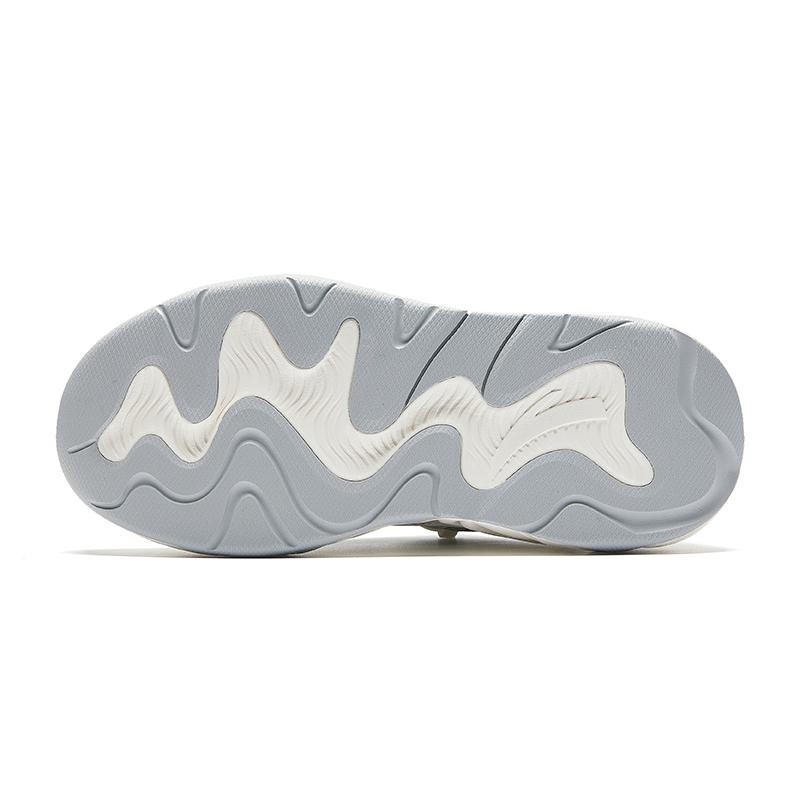 Anta Duo Duo Shoes Comfortable Non-Slip Wear-Resistant Breathable Low-Top Dad Shoes Women sneaker White Gray 122538888R-1