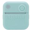 Portable Thermal Printer Rechargeable Printing Machine for Photo Document Shipping Label Built in 1200mAh Battery Cyan