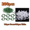 50-200Pcs Plant Support Clips Fixtureplastic Garden Vine Strapping Clip For Climbing Plantstomatograpeplants Stalks Holder