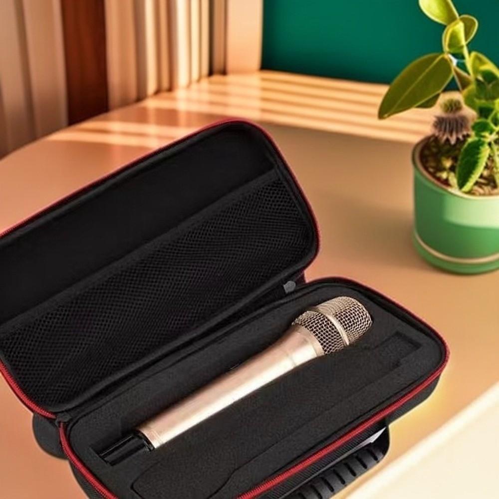 Shockproof Microphone Storage Bag Hard EVA Wireless Microphone Case  Business Trip